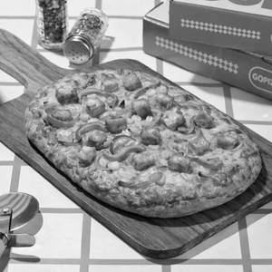 Double Panner  Pizza.