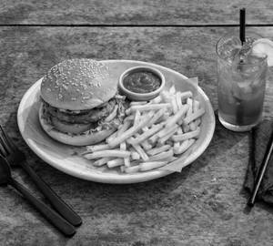 Veg Burger Meal Combo