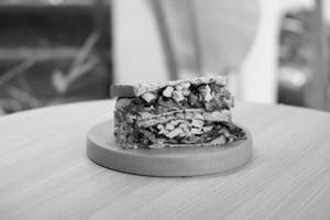 Mushroom Melt & Chicken Sandwich