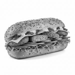 Veg Falafal  Sandwich