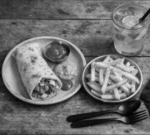 Veg Wrap Meal Combo