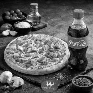 Tandoori Paneer Regular Pizza+coke 250ml Combo