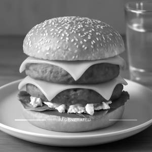 Cheese burger [double]
