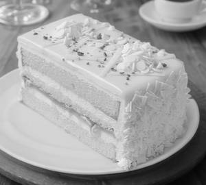 White forest pastry