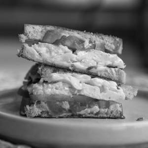 Tomato Omlet Sandwich 