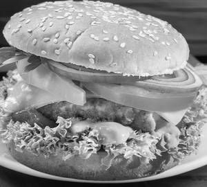 Juicy Lucy Veg Burger