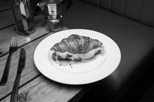 Ham & Cheese Croissant Sandwich