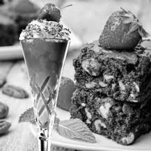 Brownie Walnut Chocolate Shakes
