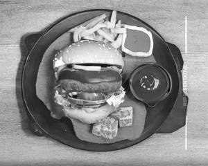 Tandoori Paneer Cheese Burger
