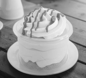 Choco vanilla mousse