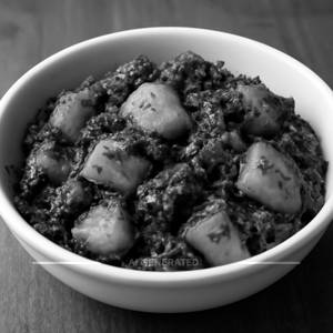 Aloo Palak (Potato Spinach)