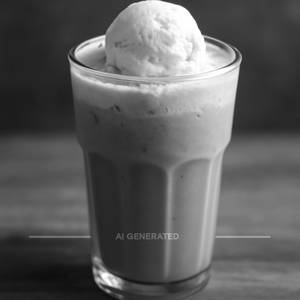 Cold Coffee With Ice Cream