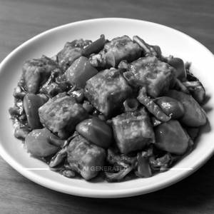 Paneer hongkong dry