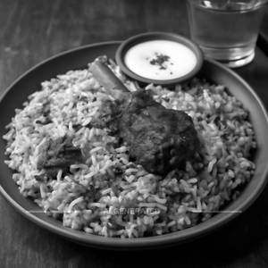 Mutton mughlai biryani