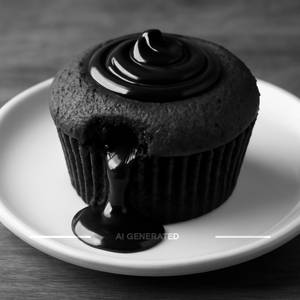 Choco lava cupcake