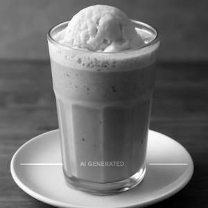 Cold Coffee With Ice Cream