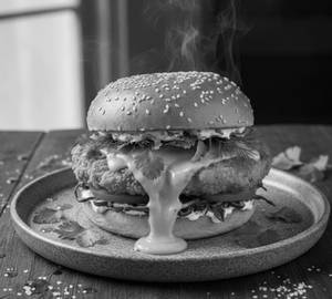 Juicy Lucy Chicken Burger