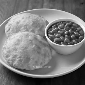 Chole Bhature (2 Pieces)
