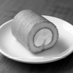 Vanilla cream roll