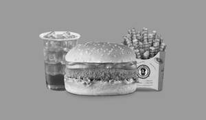 Veg Snacker Burger Fruit Iced Tea Combo
