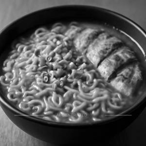 Hot  and  spicy ramen ( chicken )