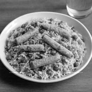 Baby corn fried rice
