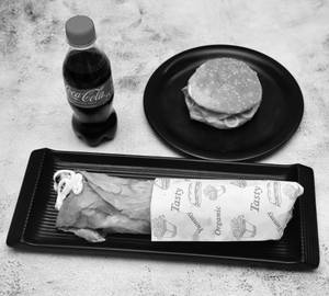 Paneer Tikka+1 Veg Burger+Coke Soft Beverage [200 Ml]