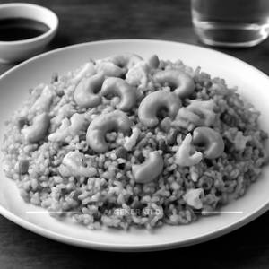 Egg cashew fried rice