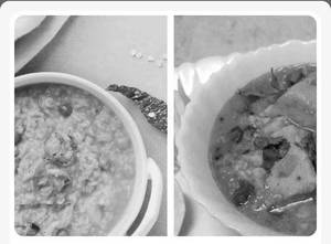 Kadi Khichdi With Rajwadi Dhokli