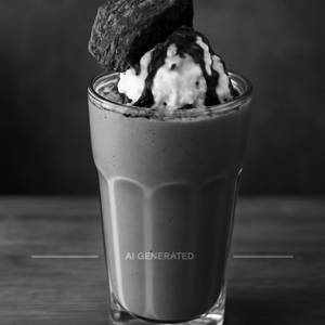 Brownie Shake (With Ice Cream)