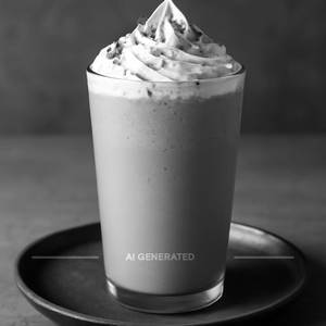 Thick cold coffee