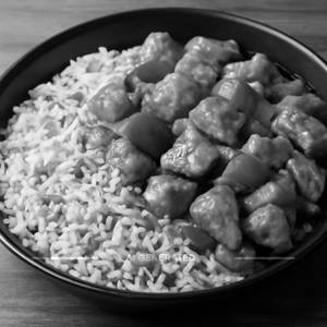 Chicken hongkong rice