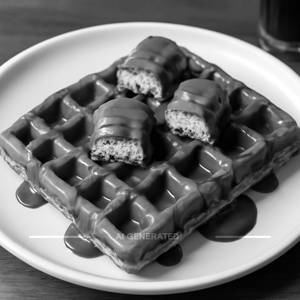 Cocobounty Choclate Waffle