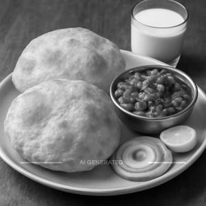 Chole Bhature [2 Bhature]
