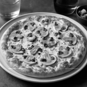 Mushroom Cheese Pizza