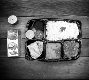 Special Dal Chawal Roti Sabji  Thali