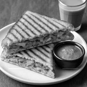Masala grilled sandwich
