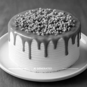Eggless Butterscotch Cake