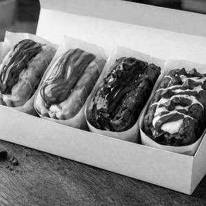 Chocolate Mini Waffle Box Of 4