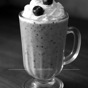 Luscious Bloue Berry Belgian Shake