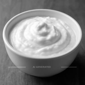 Plain curd