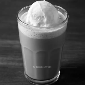 Cold Coffee with Vanilla Ice Cream