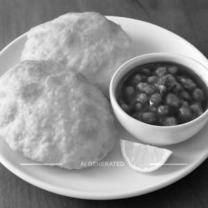 Chole Bhature (2 Pcs)