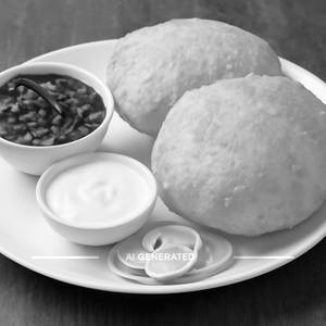 Chole Bhature (2 bhature)