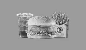 Paneer Pind-er Burger Fruit Iced Tea Combo