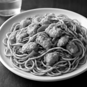 Chicken Noodles (Salt and Pepper)