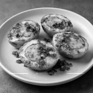 Egg boiled fry