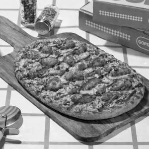 Korean JMT Volcano Pizza.