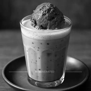 Cold Coffee With Chocolate Ice Cream