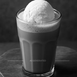 Cold Coffee With Ice Cream